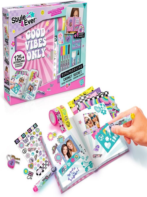 Carnet Secret Scrapbooking - Canal Toys - Kiabi