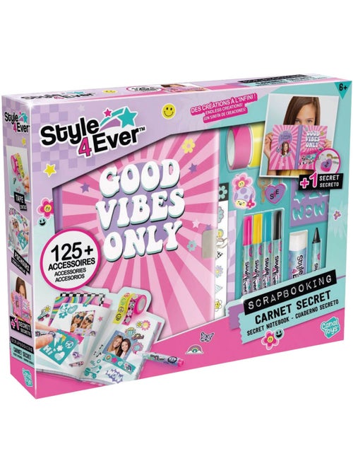 Carnet Secret Scrapbooking - Canal Toys - Kiabi