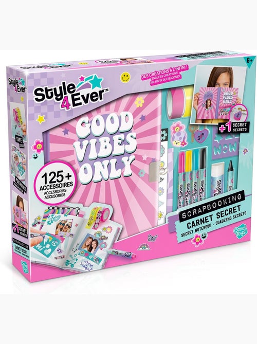 Carnet Secret Scrapbooking - Canal Toys - Kiabi
