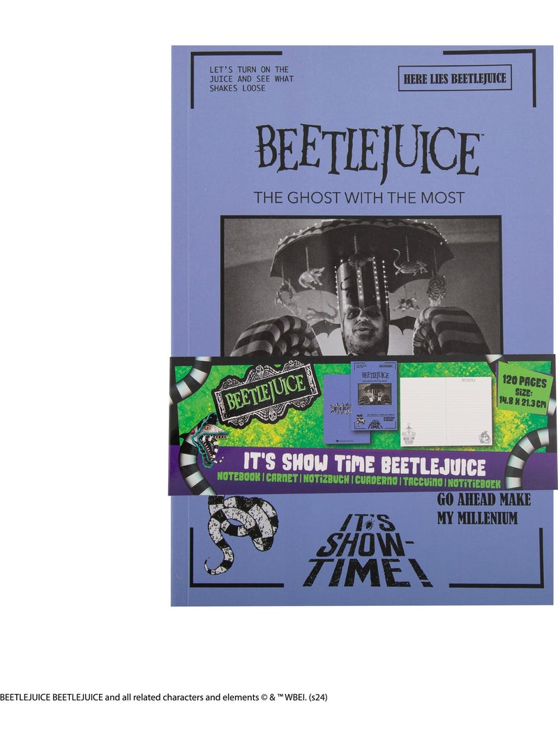 Carnet Show Time - Beetlejuice Violet - Kiabi