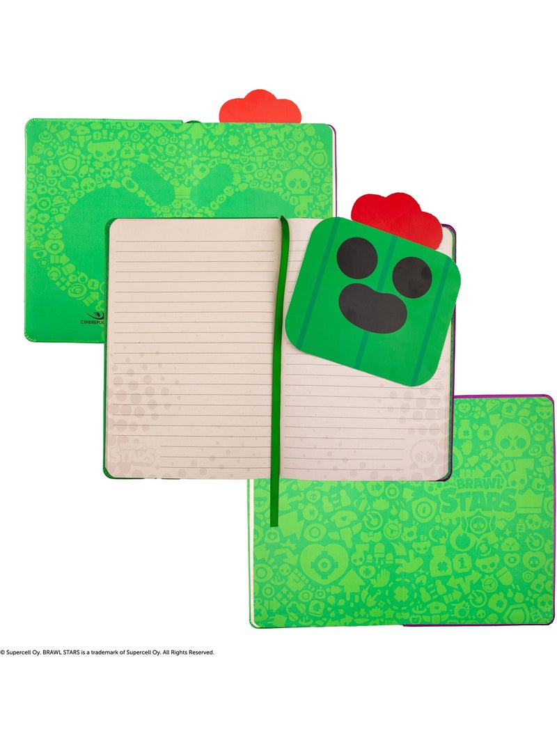 Carnet Spike - Brawl Stars Vert - Kiabi