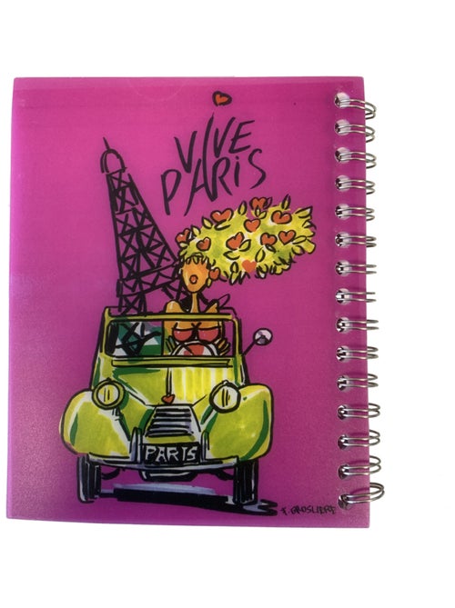 Carnet spirales Vive Paris - Kiabi
