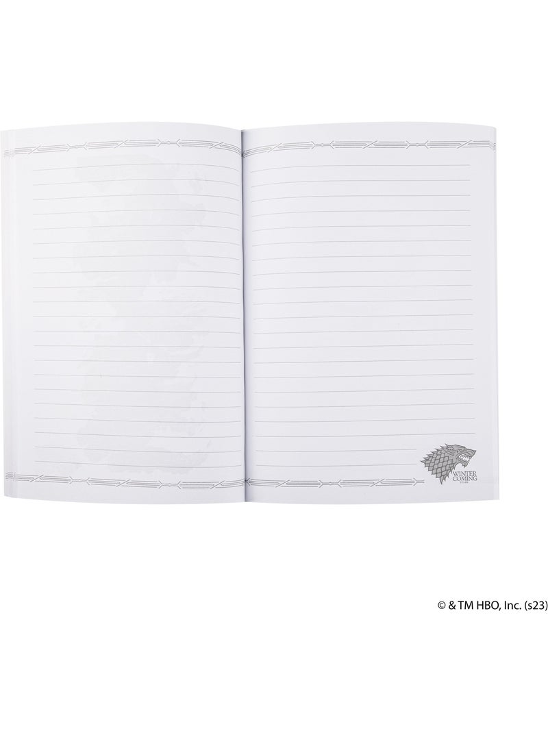 Carnet Stark - Game of Thrones Noir - Kiabi