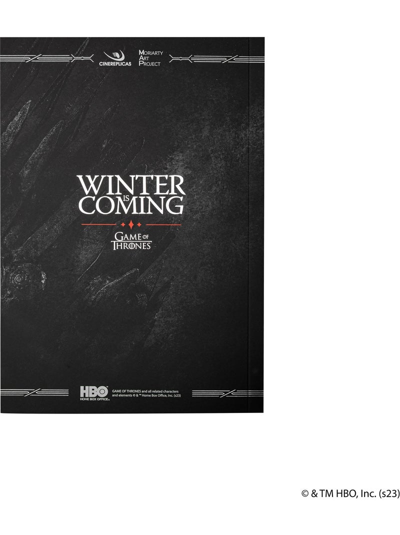 Carnet Stark - Game of Thrones Noir - Kiabi