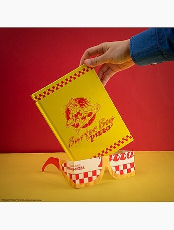 Carnet Surfer Boy Pizza - Stranger Things