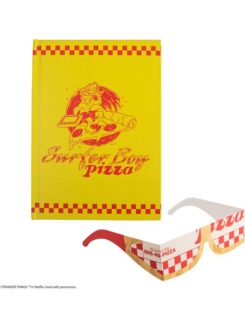 Carnet Surfer Boy Pizza - Stranger Things - Kiabi