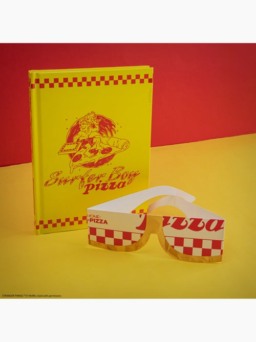 Carnet Surfer Boy Pizza - Stranger Things - Kiabi