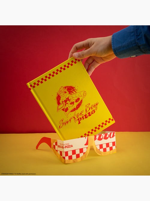 Carnet Surfer Boy Pizza - Stranger Things - Kiabi