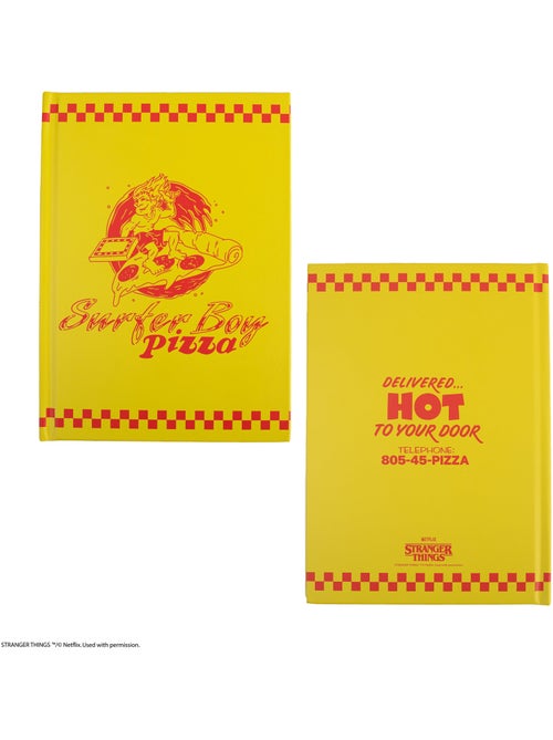 Carnet Surfer Boy Pizza - Stranger Things - Kiabi Carnet Surfer Boy Pizza - Stranger Things - Kiabi