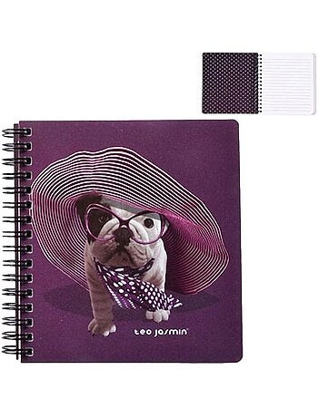 Carnet Téo Jasmin Violet