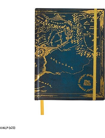 Carnet Terre du Milieu avec Carte incluse - Le Seigneur des Anneaux