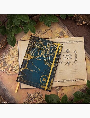 Carnet Terre du Milieu avec Carte incluse - Le Seigneur des Anneaux