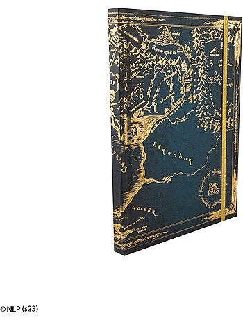 Carnet Terre du Milieu avec Carte incluse - Le Seigneur des Anneaux