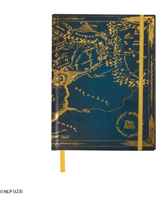 Carnet Terre du Milieu avec Carte incluse - Le Seigneur des Anneaux - Kiabi
