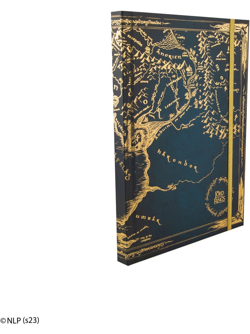 Carnet Terre du Milieu avec Carte incluse - Le Seigneur des Anneaux Multicolore - Kiabi