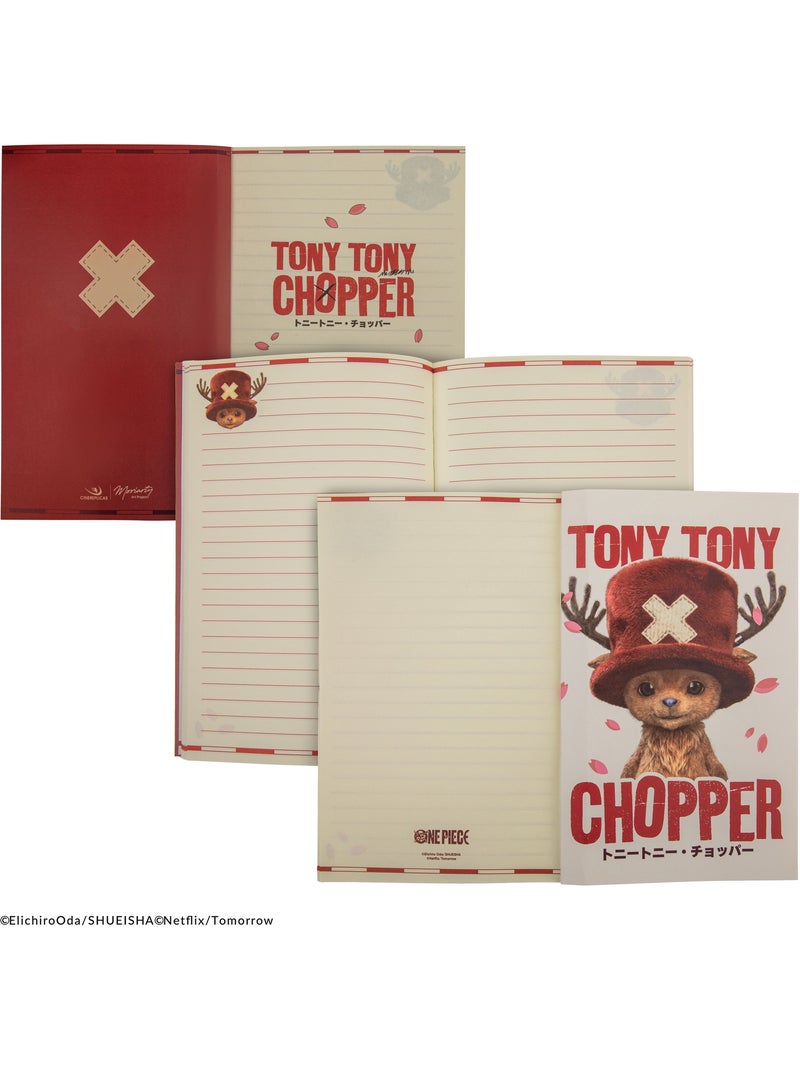 Carnet Tony Tony Chopper - One Piece Beige - Kiabi
