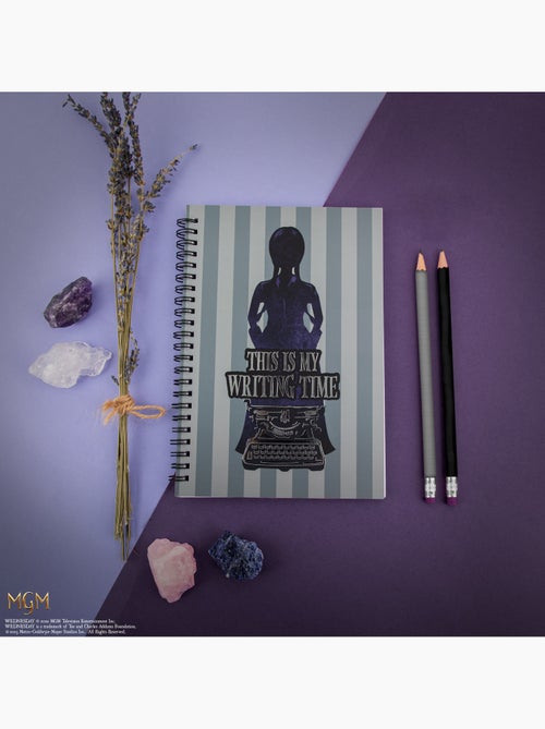 Carnet Violet Temps d'écriture de Mercredi - Mercredi - Kiabi