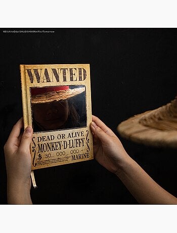 Carnet Wanted Mirroir - One Piece