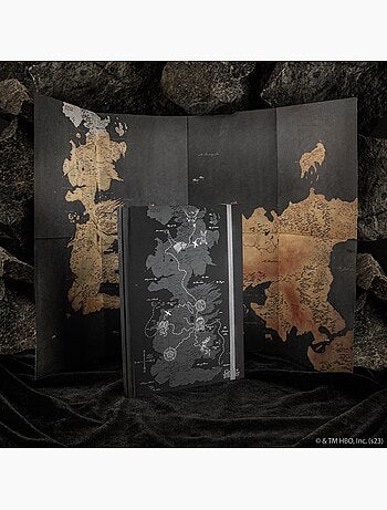 Carnet Westeros avec Carte incluse - Game of Thrones
