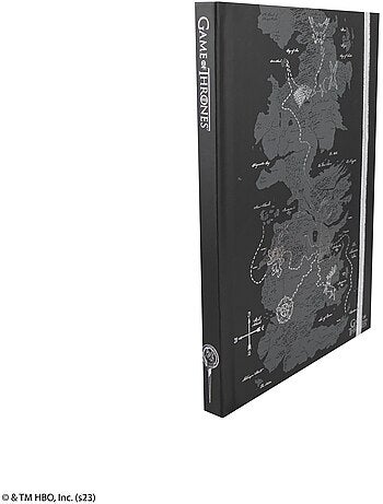 Carnet Westeros avec Carte incluse - Game of Thrones