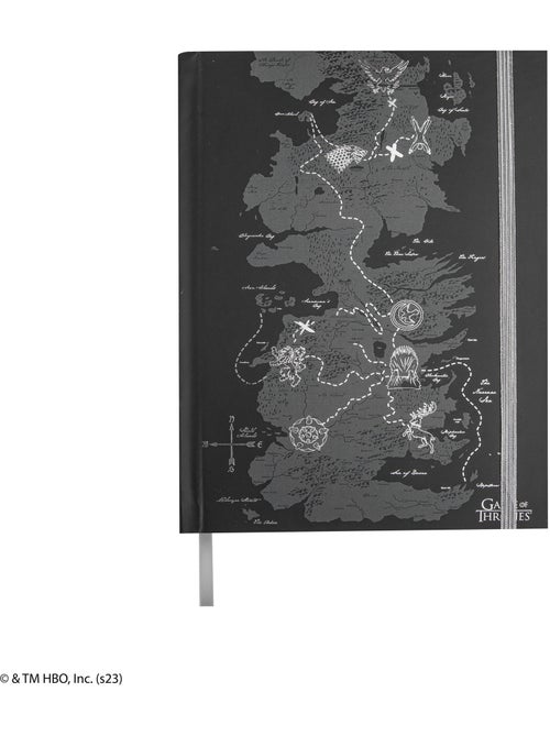 Carnet Westeros avec Carte incluse - Game of Thrones - Kiabi
