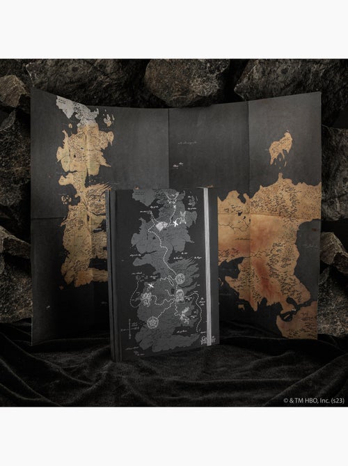 Carnet Westeros avec Carte incluse - Game of Thrones - Kiabi