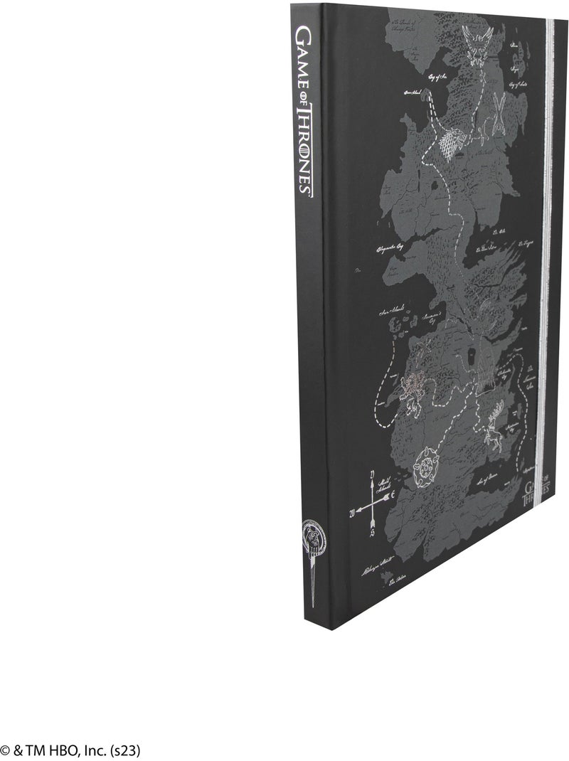 Carnet Westeros avec Carte incluse - Game of Thrones Noir - Kiabi