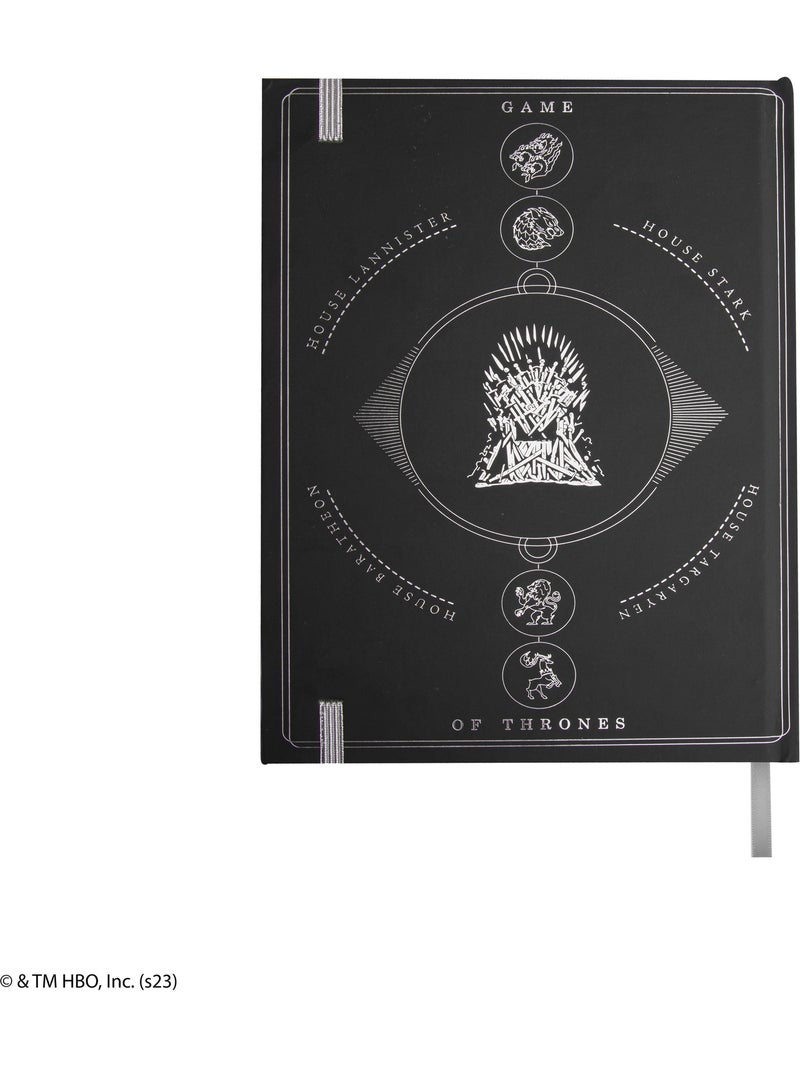 Carnet Westeros avec Carte incluse - Game of Thrones Noir - Kiabi