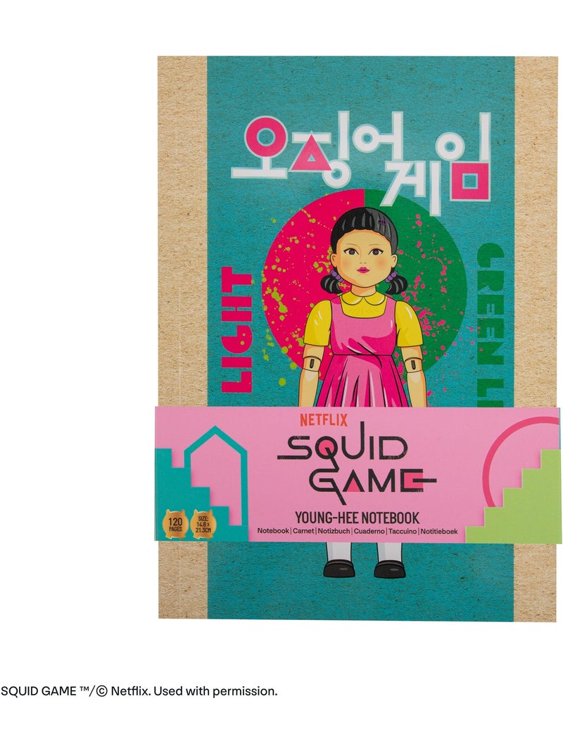 Carnet Young-Hee - Squid Game Multicolore - Kiabi