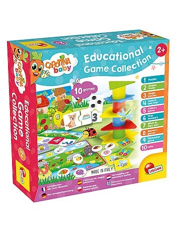 Carotina Baby 10 Jeux éducatifs - Lisciani