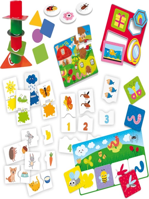 Carotina Baby 10 Jeux éducatifs - Lisciani - Kiabi