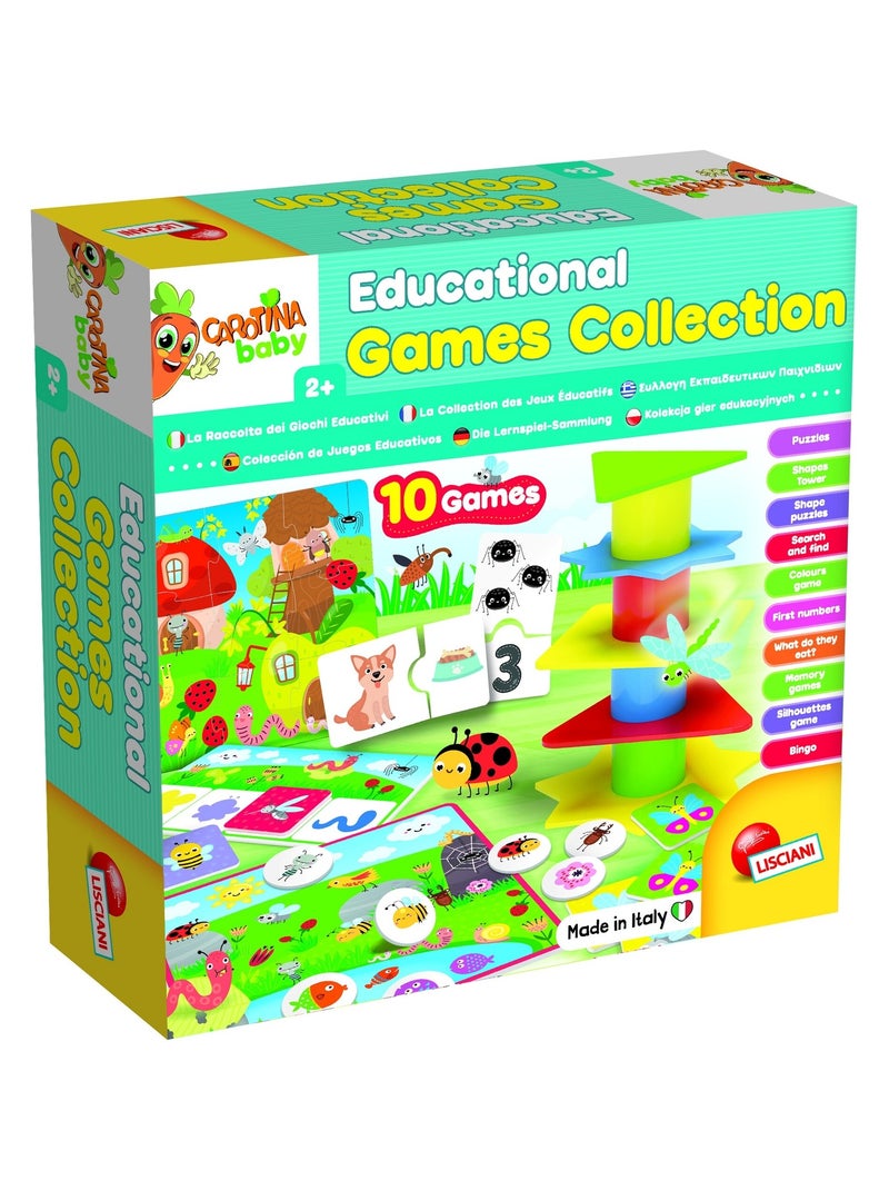 CAROTINA BABY COLLECTION DE 10 JEUX EDUCATIFS Multicolore - Kiabi