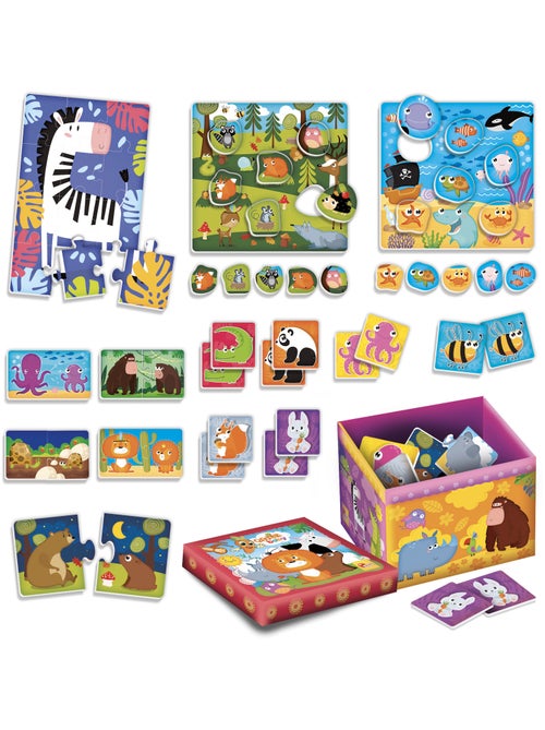 CAROTINA BABY SUPER BOX + JEUX EDUCATIFS - Kiabi