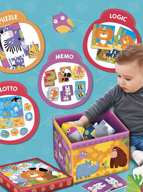 CAROTINA BABY SUPER BOX + JEUX EDUCATIFS - Kiabi