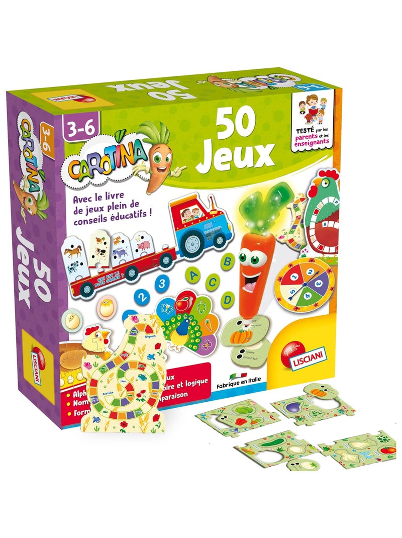 CAROTINA STYLO PARLANT " 50 jeux" Multicolore - Kiabi