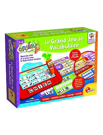 CAROTINA STYLO PARLANT GRAND JEU VOCABULAIRE DES PETITS