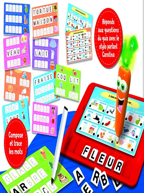 CAROTINA STYLO PARLANT GRAND JEU VOCABULAIRE DES PETITS - Kiabi