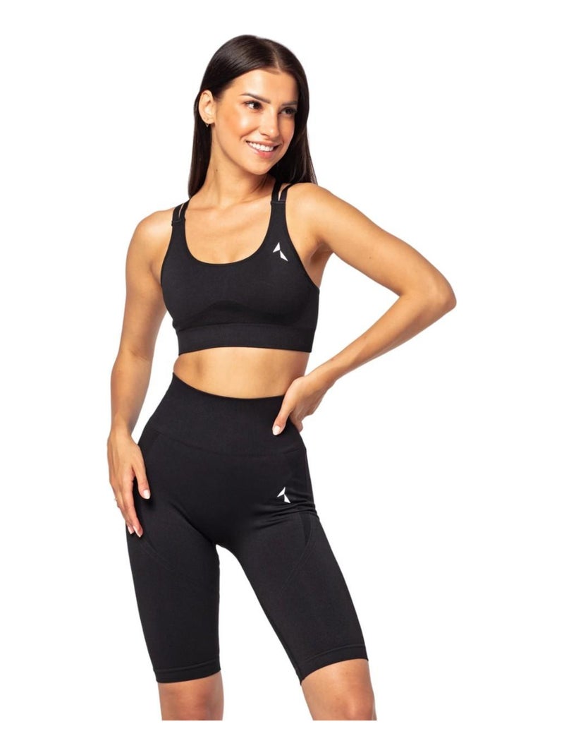 Carpatree - Brassière de sport ARCADE Noir - Kiabi