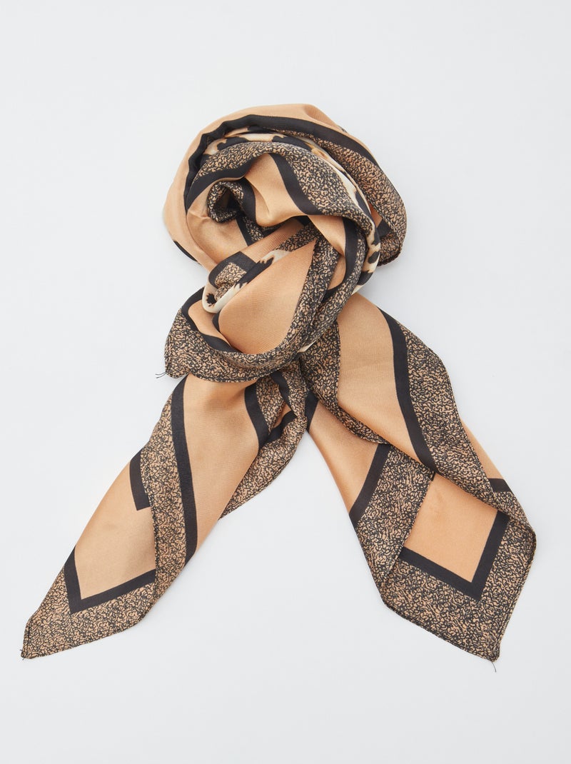 Carré de foulard 'léopard' Léopard - Kiabi