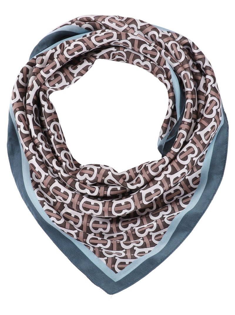 Carré de Soie BB Bleu - Kiabi