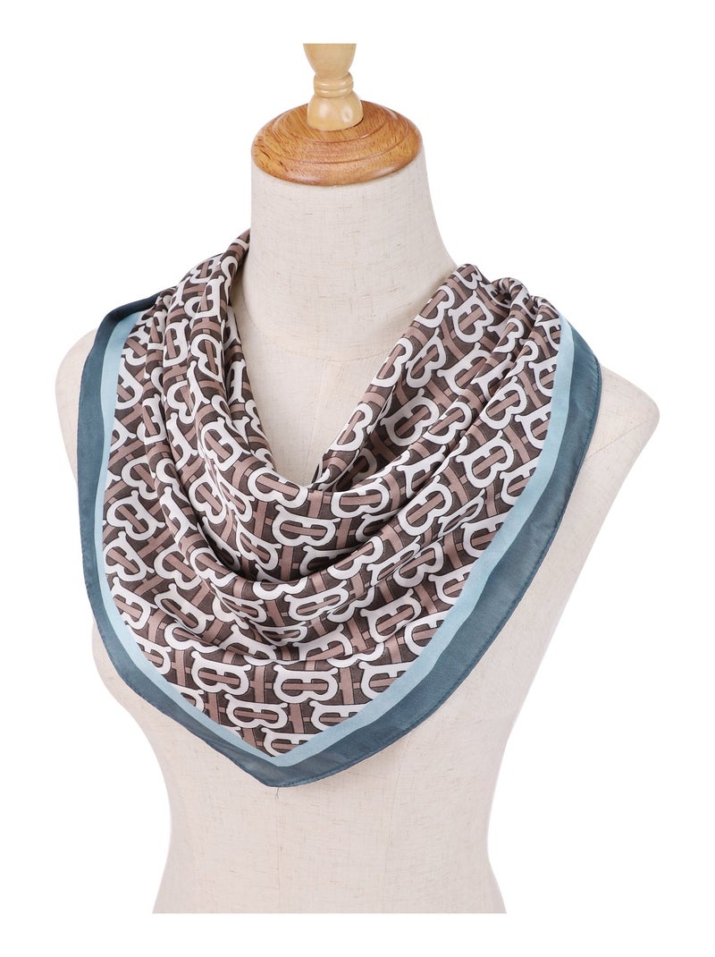 Carré de Soie BB Bleu - Kiabi