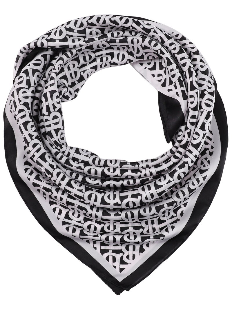 Carré de Soie BB Noir - Kiabi