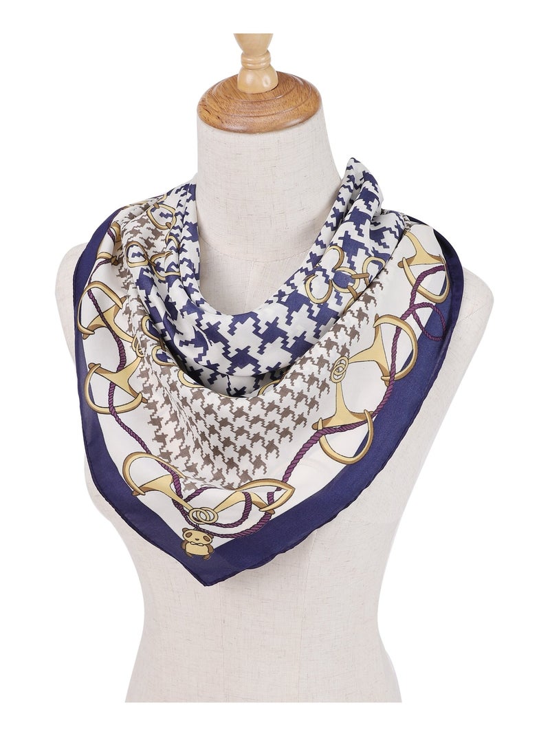 Carré de Soie BEAN Bleu marine - Kiabi