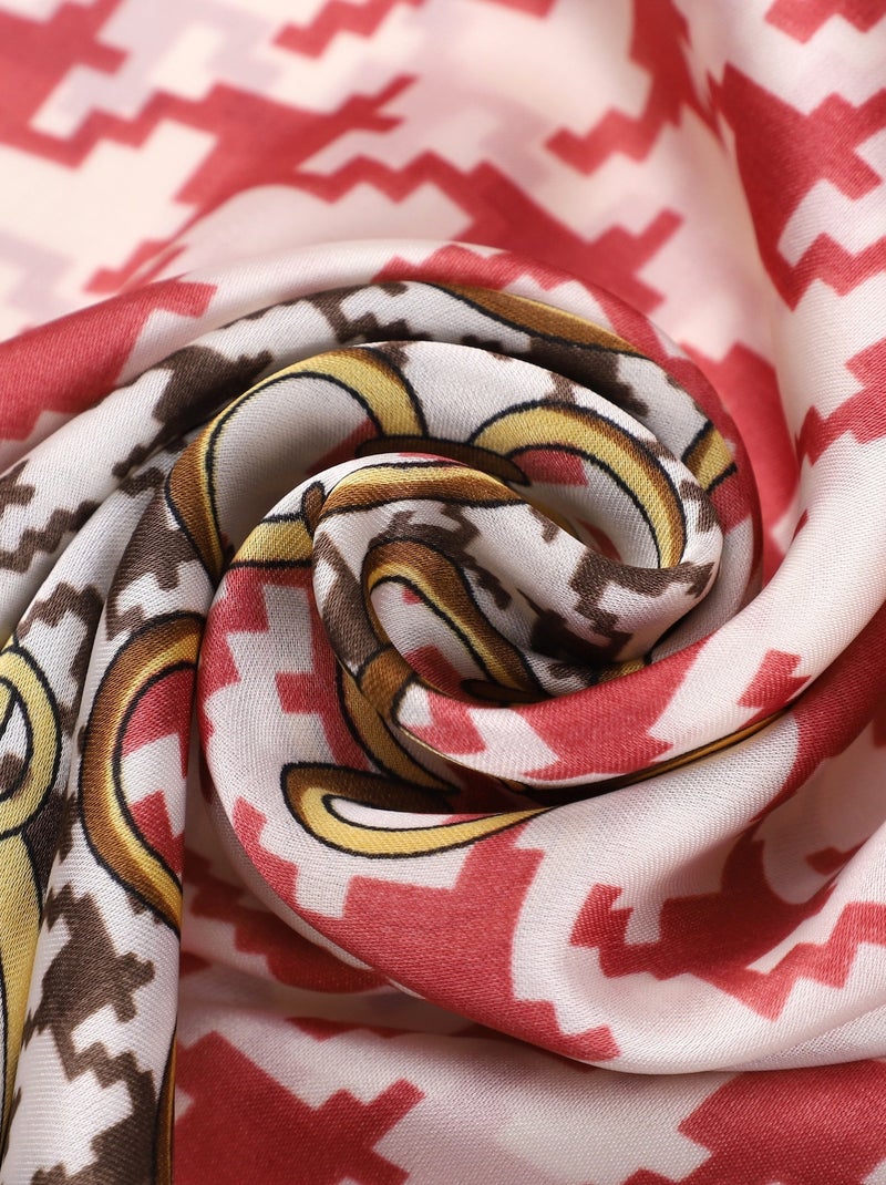 Carré de Soie BEAN Rose - Kiabi