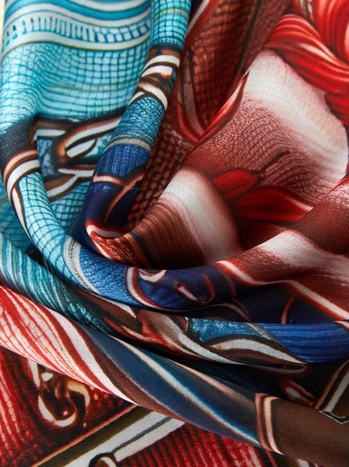 Carré de soie Big Belts - Kiabi
