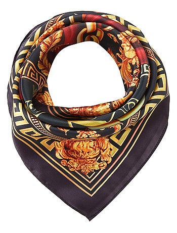 Carré de soie Chain Gold