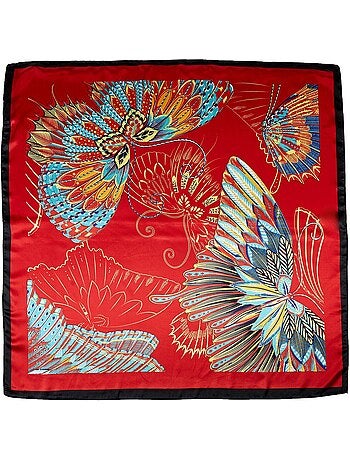 Carré de Soie Feather