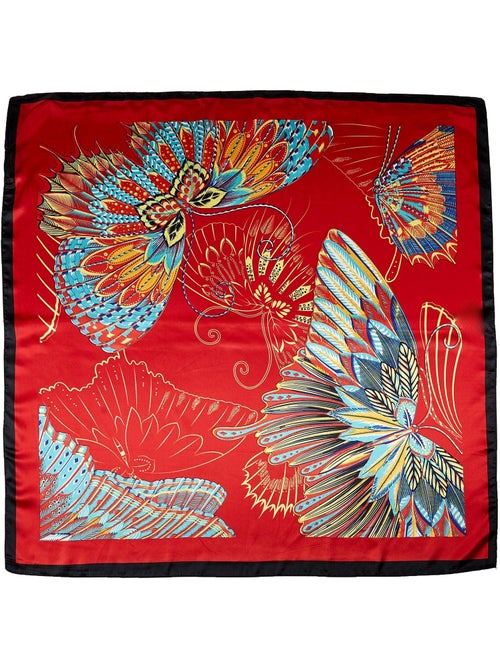 Carré de Soie Feather - Kiabi