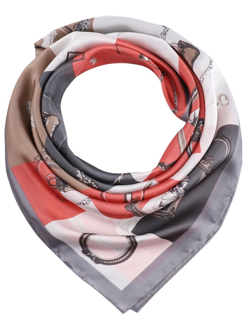 Carré de Soie FRAME Orange - Kiabi