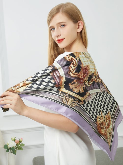 Carré de soie Grand Newbean - Kiabi